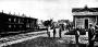Ferrovia Parenzana - motivo su una foto vecchia