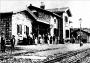 Ferrovia Parenzana - motivo su una foto vecchia