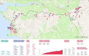 Štrika ferata karta Karte